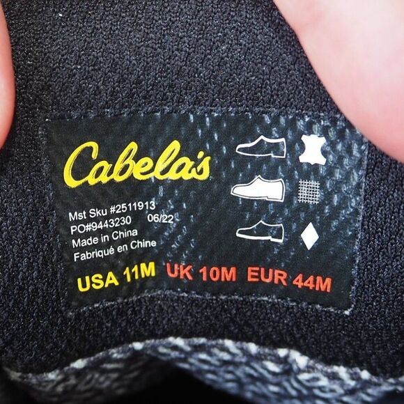 Cabela's 360 Low GORE-TEX Outdoor Waterproof Hiking Shoes Brown Men's 11M - Picture 10 of 12